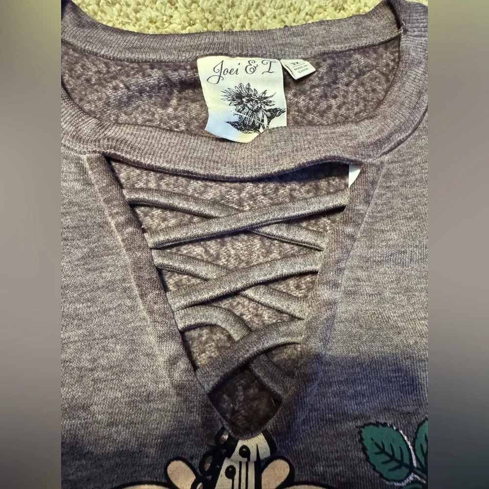 Joei & I Rock & Roll Wild Spirit Long Sleeve Shirt 2XL - Picture 5 of 9